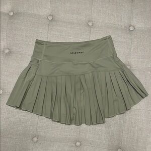 Goldhinge Women's Olive active Skort